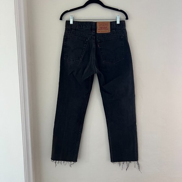Vintage Levi's 505 30x30 Washed Black Made in USA - Picture 4 of 9